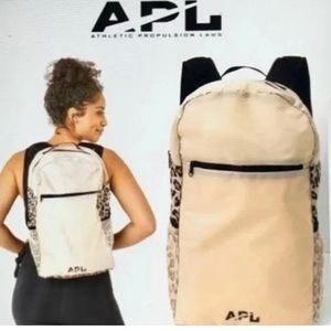 NWT APL All Purpose Packable Cheetah Backpack